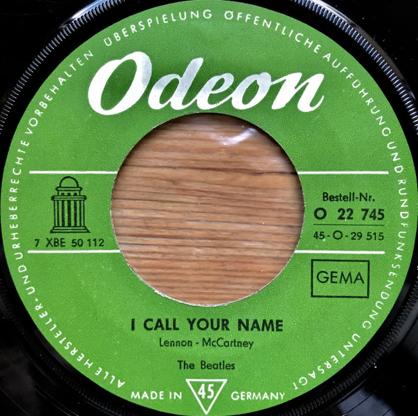 Cover zu The Beatles - Long Tall Sally / I Call Your Name | 1964 | Vinyl | Rock | Germany