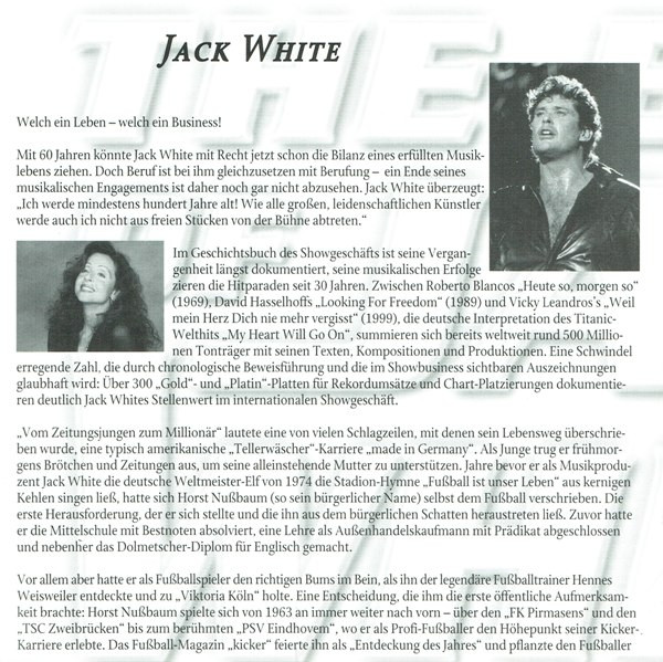 Cover zu Various - The Best Of Jack White | 2000 | Vinyl | Rock, Pop | Europe
