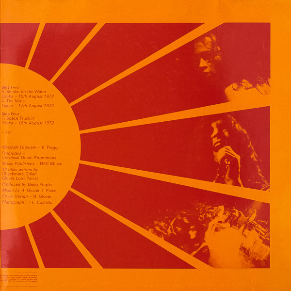 Cover zu Deep Purple - Made In Japan | Vinyl | Rock | Netherlands Schallplatten Ankauf