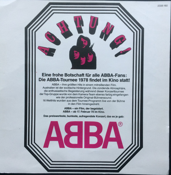 Cover zu ABBA - The Album | 1978 | Vinyl, LP, Album | Electronic, Rock, Pop | Germany
