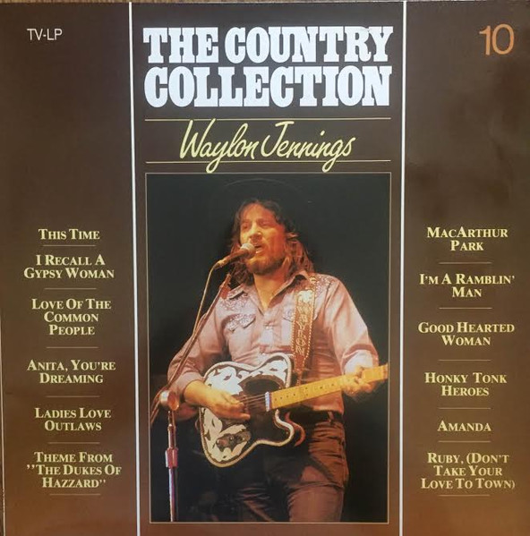 Cover zu Waylon Jennings - The Country Collection | 1982 | Vinyl | Folk, World, & Country | Netherlands Schallplatten Ankauf