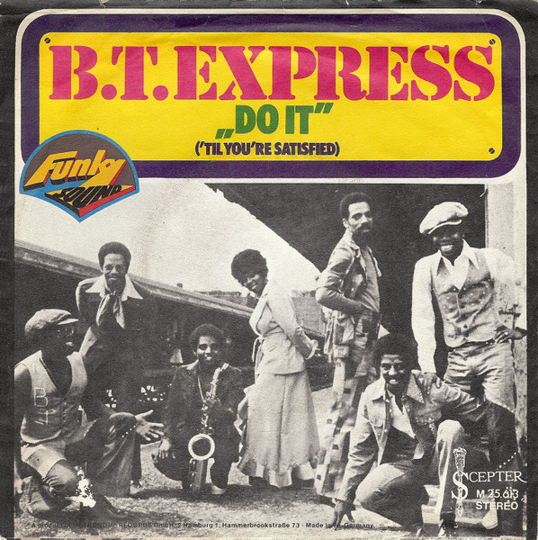 Cover zu B.T. Express - Do It ('Til You're Satisfied) | 1974 | Vinyl | Funk / Soul | Germany Schallplatten Ankauf