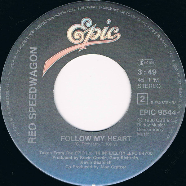 Cover zu REO Speedwagon - Keep On Loving You | 1981 | Vinyl | Rock | Europe Schallplatten Ankauf