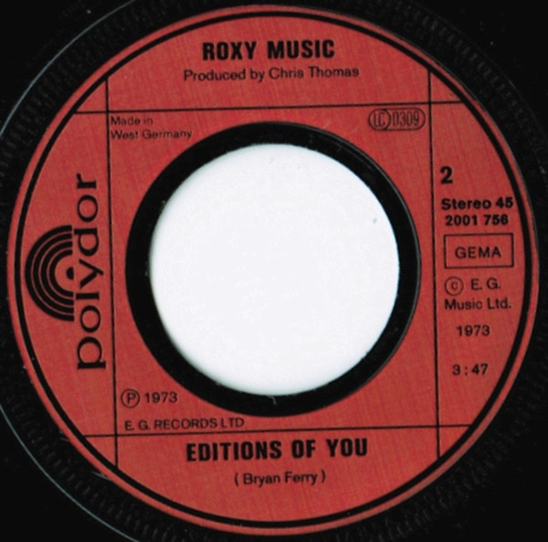Cover zu Roxy Music - Do The Strand | Vinyl | Rock | Germany Schallplatten Ankauf
