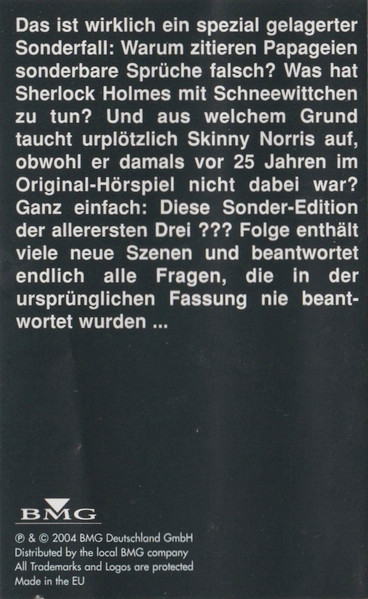 Cover zu Robert Arthur - Die Drei ??? Und Der Super-Papagei 2004 | 2004 | Vinyl | Non-Music | Germany