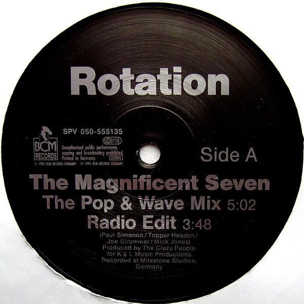 Cover zu Rotation (5) - The Magnificent Seven | 1992 | Vinyl | Electronic | Germany