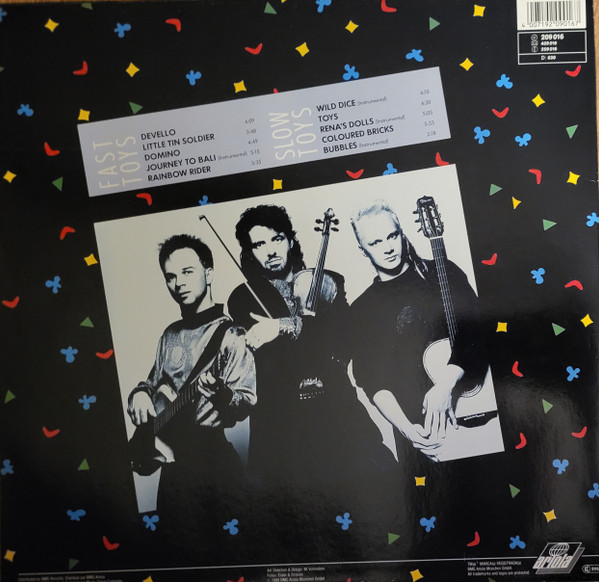 Cover zu Trio Farfarello - Toys | 1988 | Vinyl | Rock, Folk, World, & Country | Germany