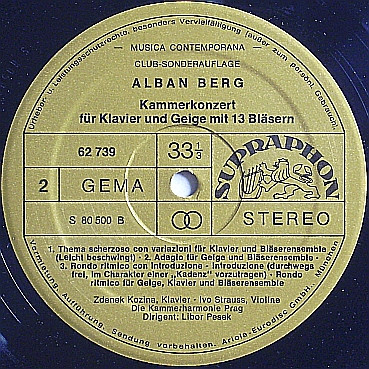 Cover zu Alban Berg - Violinkonzert