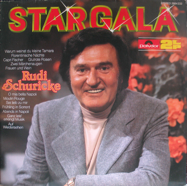 Cover zu Rudi Schuricke - Stargala | Vinyl | Folk, World, & Country | Germany Schallplatten Ankauf