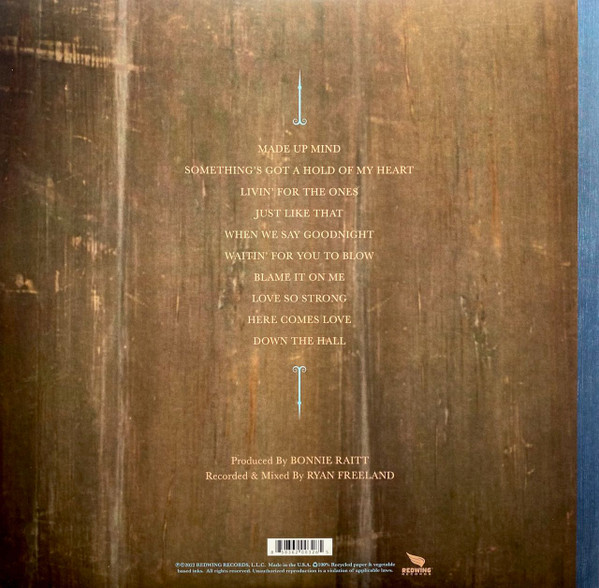 Cover zu Bonnie Raitt - Just Like That... | 2022 | Vinyl | Rock, Blues, Folk, World, & Country | USA & Europe