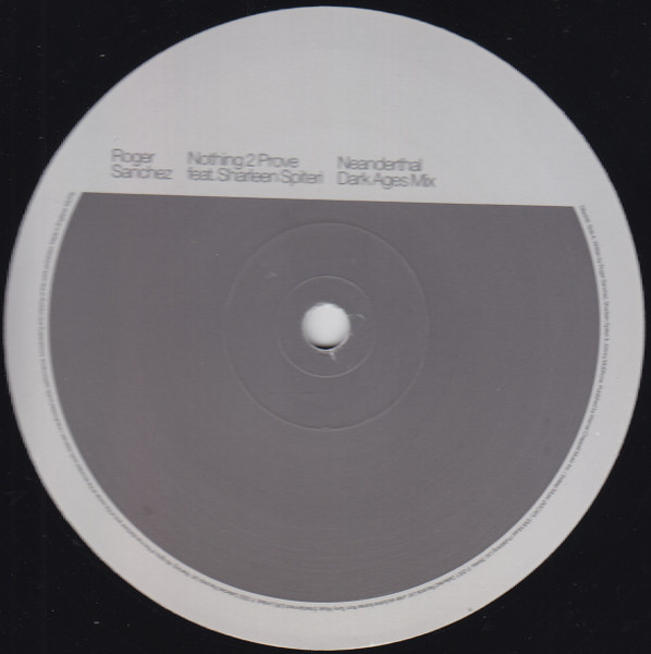 Cover zu Roger Sanchez Featuring Sharleen Spiteri - Nothing 2 Prove | 2002 | Vinyl | Electronic | UK Schallplatten Ankauf