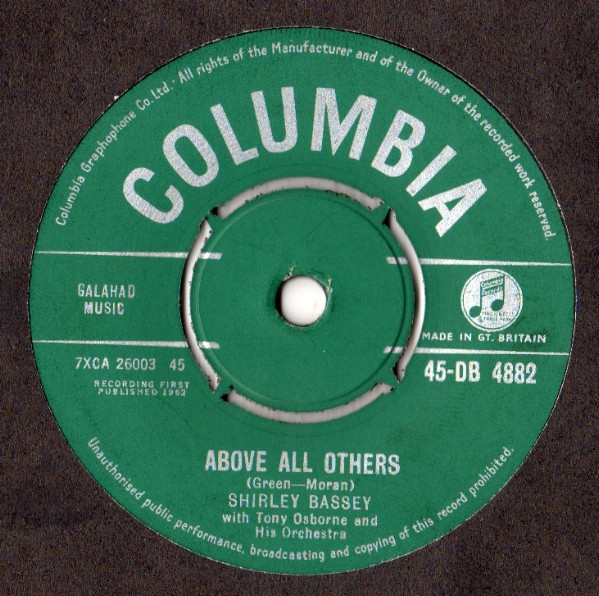 Cover zu Shirley Bassey With Nelson Riddle And His Orchestra - What Now My Love? | 1962 | Vinyl | Jazz, Pop | UK Schallplatten Ankauf