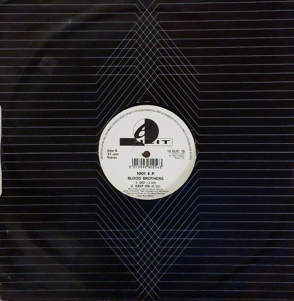Cover zu Blood Brothers (2) - 1001 E.P. | 1992 | Vinyl | Electronic | UK
