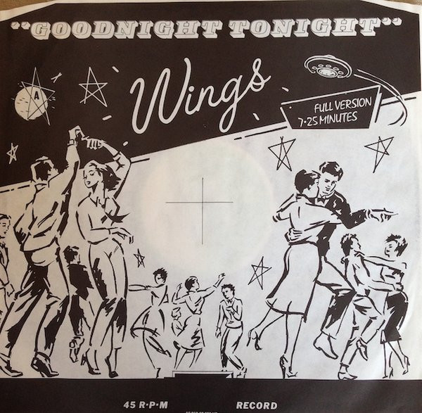 Cover zu Wings (2) - Good Night Tonight | 1979 | Vinyl | Rock | Germany