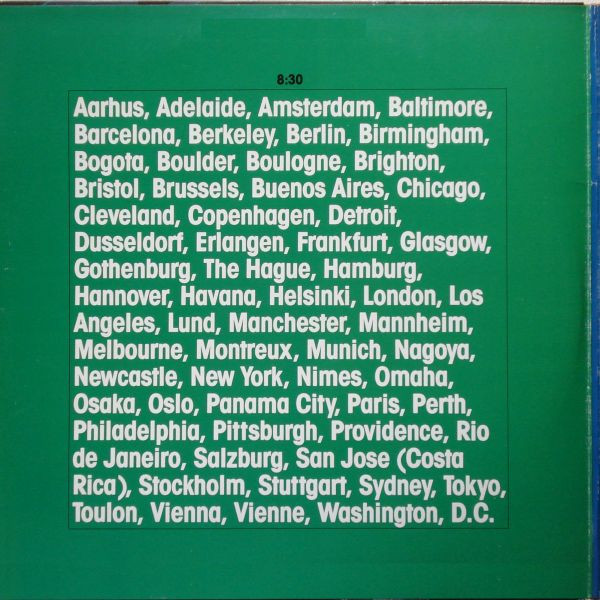 Cover zu Weather Report - 8:30 | 1979 | Vinyl | Jazz | Europe