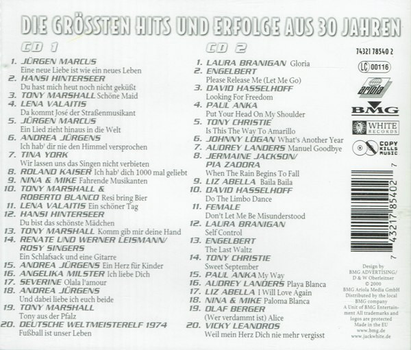 Cover zu Various - The Best Of Jack White | 2000 | Vinyl | Rock, Pop | Europe