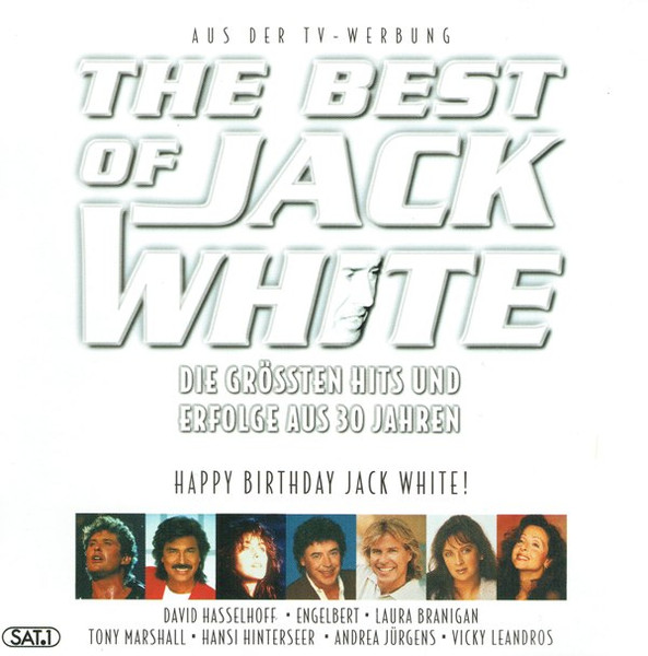Cover zu Various - The Best Of Jack White | 2000 | Vinyl | Rock, Pop | Europe Schallplatten Ankauf