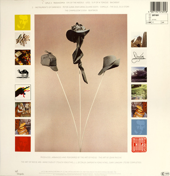 Cover zu The Art Of Noise - In Visible Silence | 1986 | Vinyl | Electronic | Europe