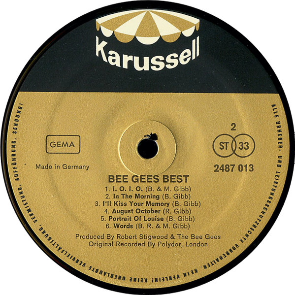Cover zu Bee Gees - Best | 1981 | Vinyl | Rock, Pop | Germany