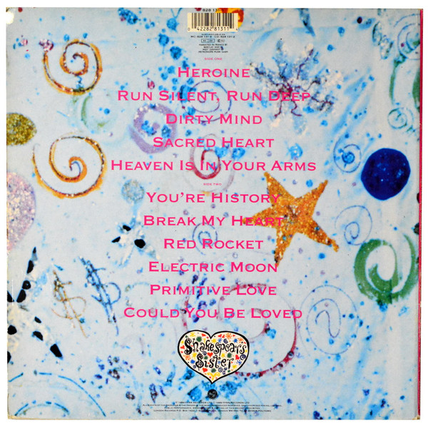 Cover zu Shakespear's Sister - Sacred Heart | 1989 | Vinyl | Electronic, Pop | Europe