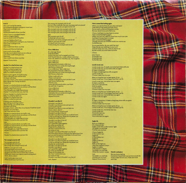 Cover zu Bay City Rollers - Wouldn't You Like It? | 1975 | Vinyl, LP, Album | Rock, Pop | Germany