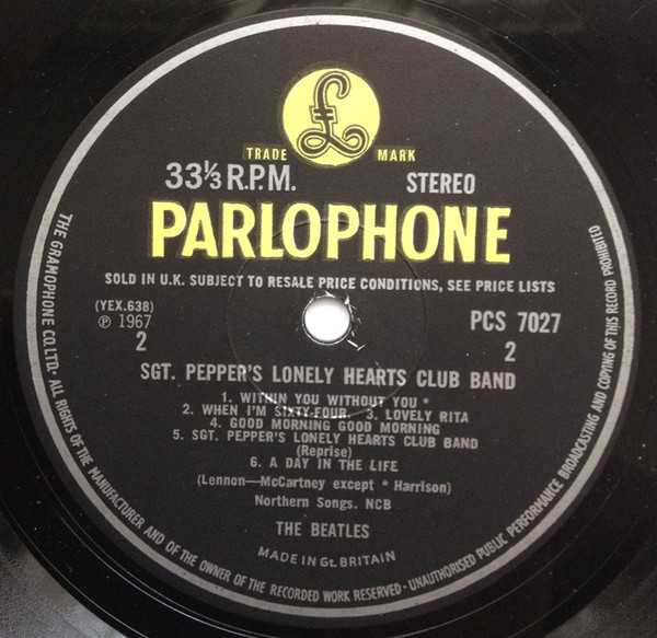 Cover zu The Beatles - Sgt. Pepper's Lonely Hearts Club Band | 1967 | Vinyl | Rock, Pop | UK