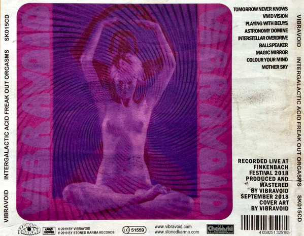 Cover zu Vibravoid - Intergalactic Acid Freak Out Orgasms | 2019 | CD, Album | Rock | Germany