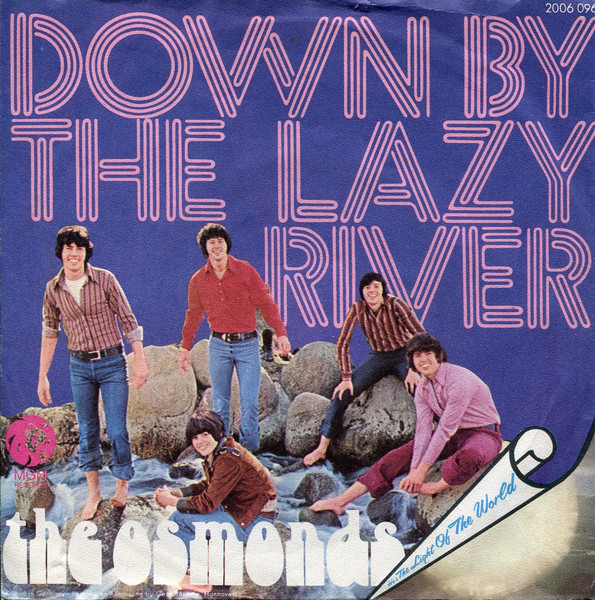 Cover zu The Osmonds - Down By The Lazy River | 1972 | Vinyl | Rock, Pop | Germany Schallplatten Ankauf