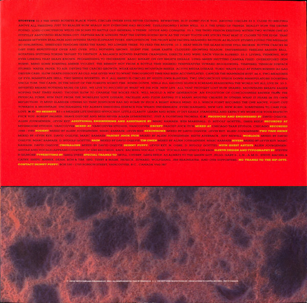 Cover zu Skinny Puppy - Rabies | 1989 | Vinyl | Electronic | Europe