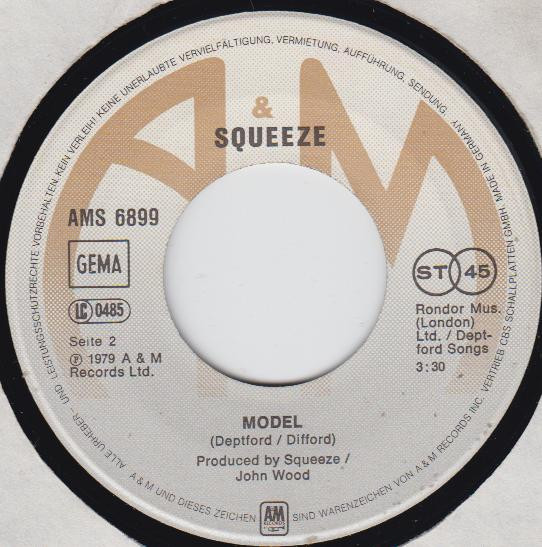 Cover zu Squeeze (2) - Cool For Cats | 1979 | Vinyl | Rock | Germany