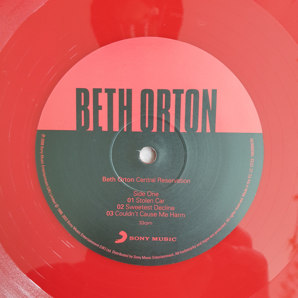 Cover zu Beth Orton - Central Reservation | 2022 | Vinyl | Electronic, Rock, Pop | Europe