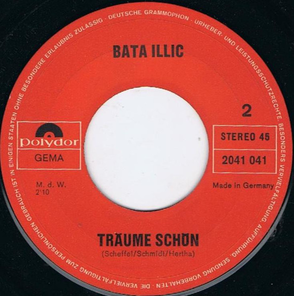 Cover zu Bata Illic - Wo Liebe Ist, Da Ist Auch Ein Weg | 1970 | Vinyl | Pop | Germany Schallplatten Ankauf
