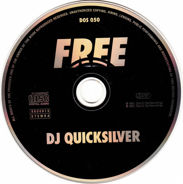 Cover zu DJ Quicksilver - Free | 1997 | Vinyl | Electronic | Germany, Austria, & Switzerland