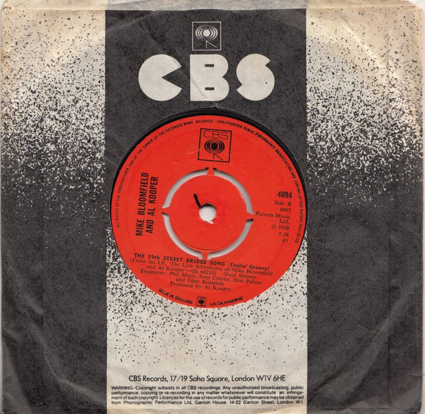 Cover zu Al Kooper & Mike Bloomfield - The Weight | 1969 | Vinyl | Funk / Soul | UK