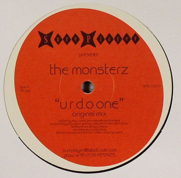 Cover zu The Monsterz - U.R.D.O. One | 2002 | Vinyl | Electronic | Germany Schallplatten Ankauf