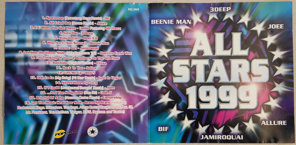 Cover zu Various - All Stars 1999 | 1998 | Vinyl | Electronic, Hip Hop, Rock, Reggae, Pop | Canada