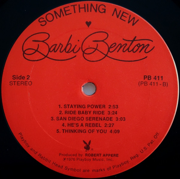 Cover zu Barbi Benton - Something New | 1976 | Vinyl | Rock, Pop, Folk, World, & Country | US