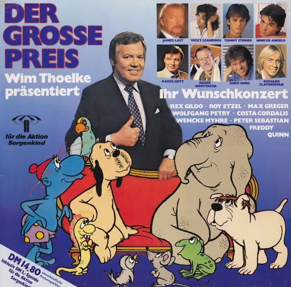 Cover zu Various - Der Grosse Preis - Wim Thoelke Präsentiert Ihr Wunschkonzert | 1984 | Vinyl | Pop | Germany Schallplatten Ankauf