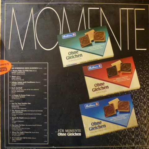 Cover zu Various - Songs Zwischen Pop Und Poesie ...für Momente Ohne Gleichen | 1987 | Vinyl | Pop | Germany Schallplatten Ankauf