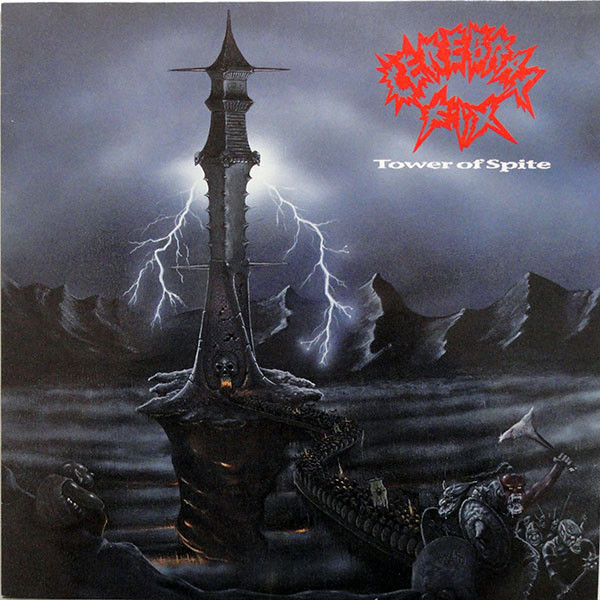 Cover zu Cerebral Fix - Tower Of Spite | 1990 | Vinyl | Rock | Europe