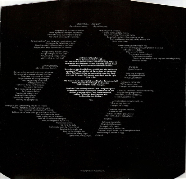 Cover zu Rough Diamond (2) - Rough Diamond | 1977 | Vinyl | Rock | UK
