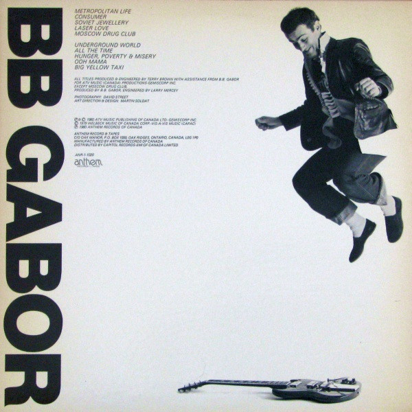 Cover zu BB Gabor - BB Gabor | 1980 | Vinyl | Rock | Canada
