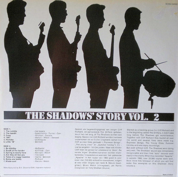 Cover zu The Shadows - The Shadows Story Vol. 2 | Vinyl | Rock | Netherlands Schallplatten Ankauf