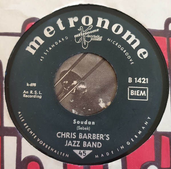 Cover zu Chris Barber's Jazz Band - Soudan | 1960 | Vinyl | Jazz | Germany Schallplatten Ankauf