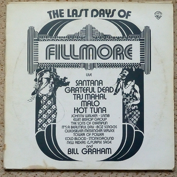 Cover zu Various - The Last Days Of Fillmore | 1976 | Vinyl | Rock | Germany