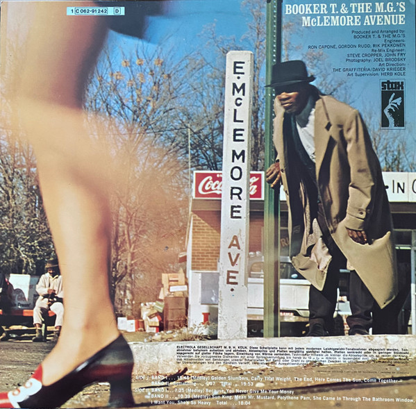 Cover zu Booker T & The Mg's - McLemore Avenue | 1970 | Vinyl | Funk / Soul | Germany