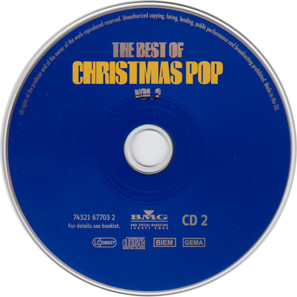 Cover zu Various - The Best Of Christmas Pop Vol. 2 | 1999 | Vinyl | Pop | Germany