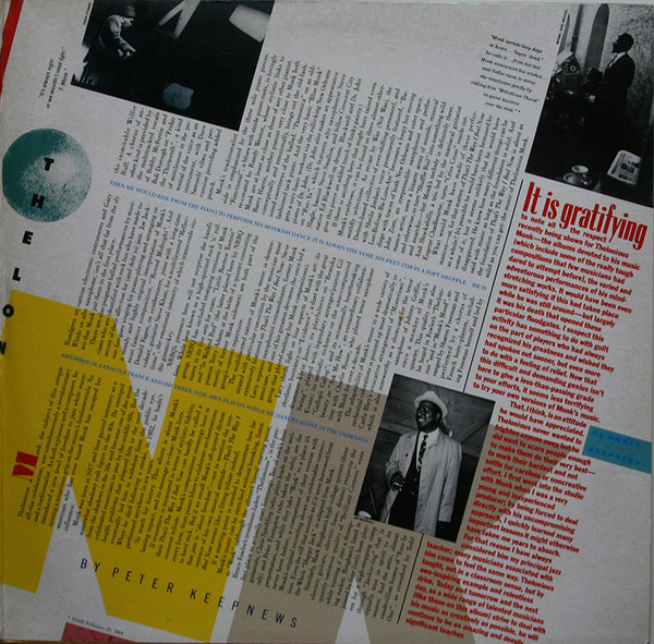 Cover zu Various - That's The Way I Feel Now - A Tribute To Thelonious Monk | 1984 | Vinyl | Jazz | Germany Schallplatten Ankauf