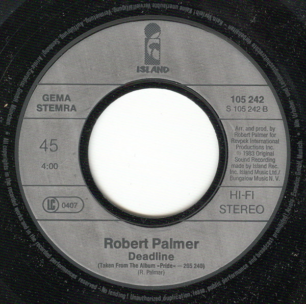 Cover zu Robert Palmer - You Are In My System | 1983 | Vinyl | Electronic, Funk / Soul, Pop | Europe Schallplatten Ankauf