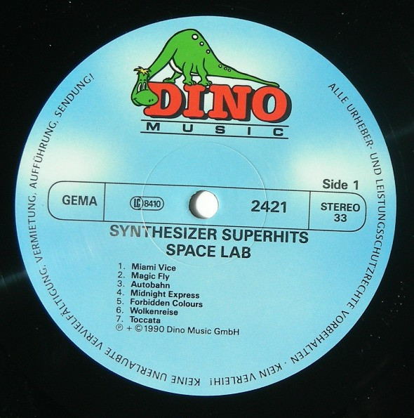 Cover zu Spacelab (9) - Synthesizer Superhits | 1990 | Vinyl | Electronic | Germany, Austria, & Switzerland Schallplatten Ankauf